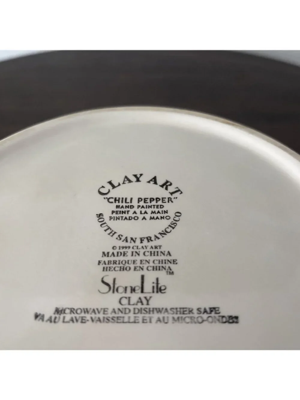 Clay Art Chili Pepper Canister /Snack Jar large 9.5